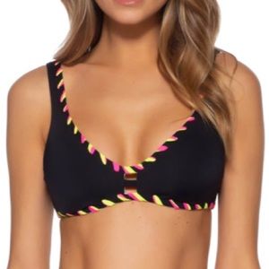 NWT BECCA Reversible Bikini Top